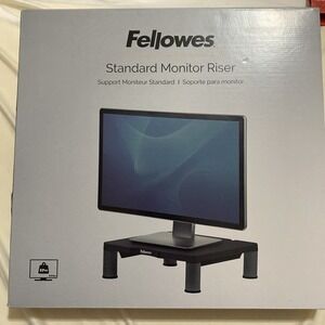 Fellowes Standard Monitor Riser 13 1/8"W‎ x 13 1/2"D - 3 Heights See pics.